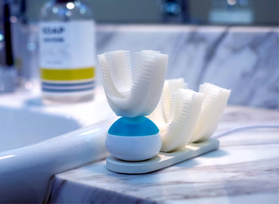 the automated toothbrush