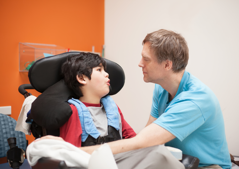 Dental visit for kids with special needs